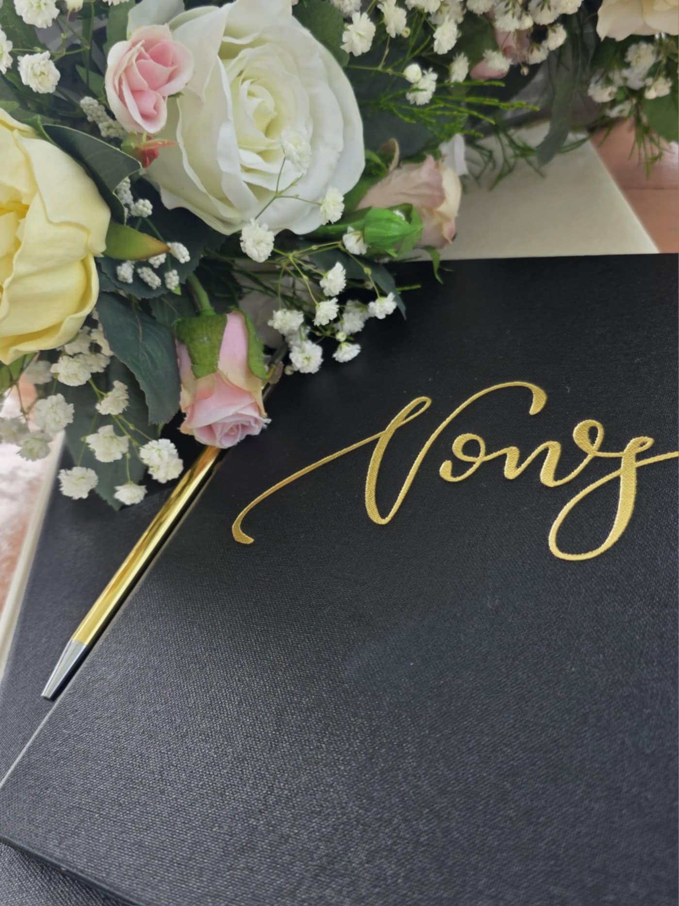 vow card for ceremony